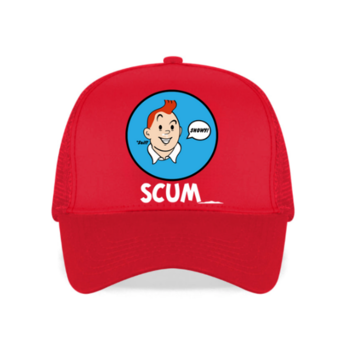 Red Scum ITS TURBO TIME CAP - RED – Scum Skateboarding